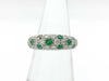 E0.53ct D0.80ct Pt900 9.7g Ring 