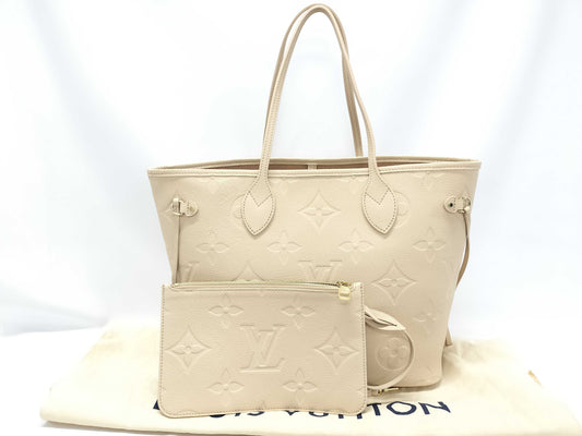 LOUIS VUITTON Monogram Empreinte Neverfull MM Tote Bag