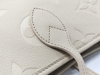 LOUIS VUITTON Monogram Empreinte Neverfull MM Tote Bag