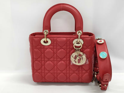 Dior Lady Dior Red Bag