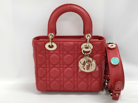 Dior Lady Dior Red Bag