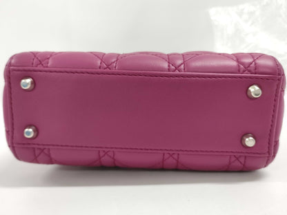 Dior Lady Dior Purple Handbag