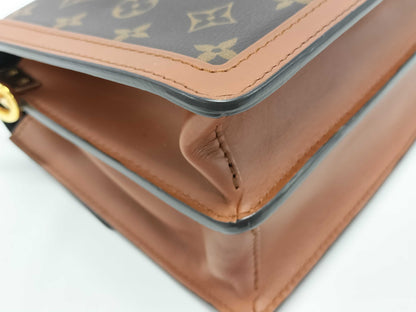 LOUIS VUITTON Monogram Reverse Dauphine MM Shoulder Bag