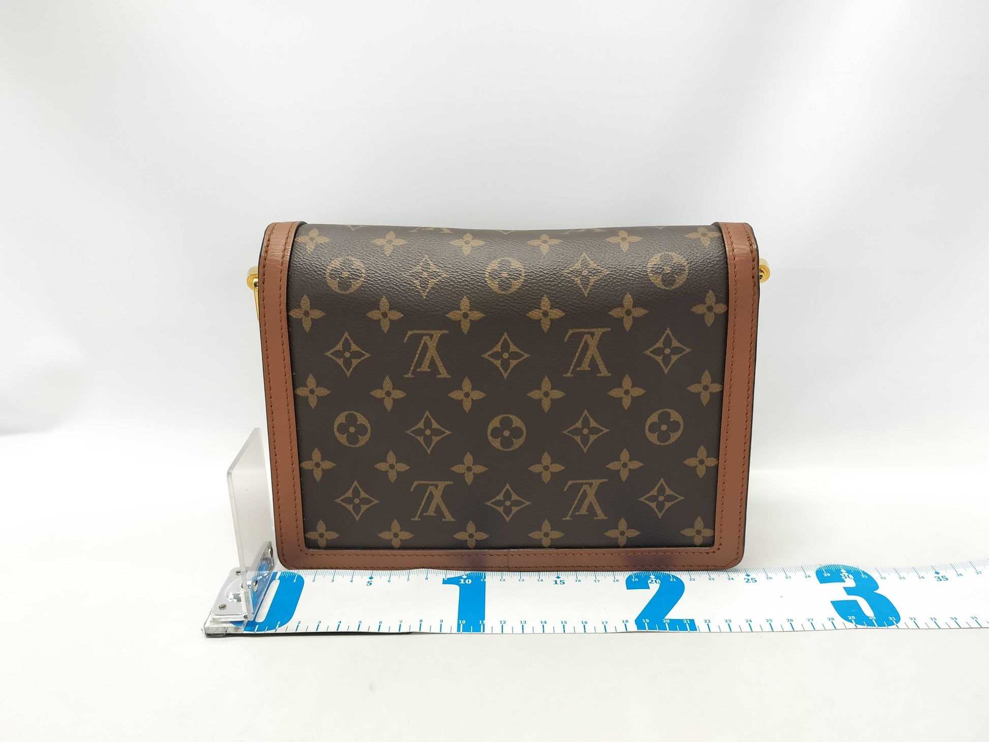 LOUIS VUITTON Monogram Reverse Dauphine MM Shoulder Bag
