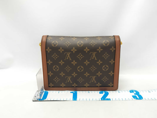 LOUIS VUITTON Monogram Reverse Dauphine MM Shoulder Bag
