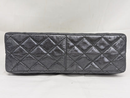 CHANEL 2.55 Metallic W Flap 12th Series Shoulder Bag