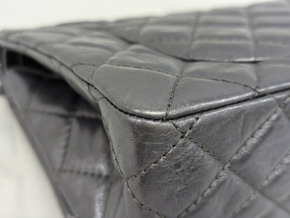 CHANEL 2.55 Metallic W Flap 12th Series Shoulder Bag
