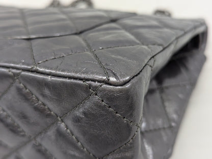 CHANEL 2.55 Metallic W Flap 12th Series Shoulder Bag