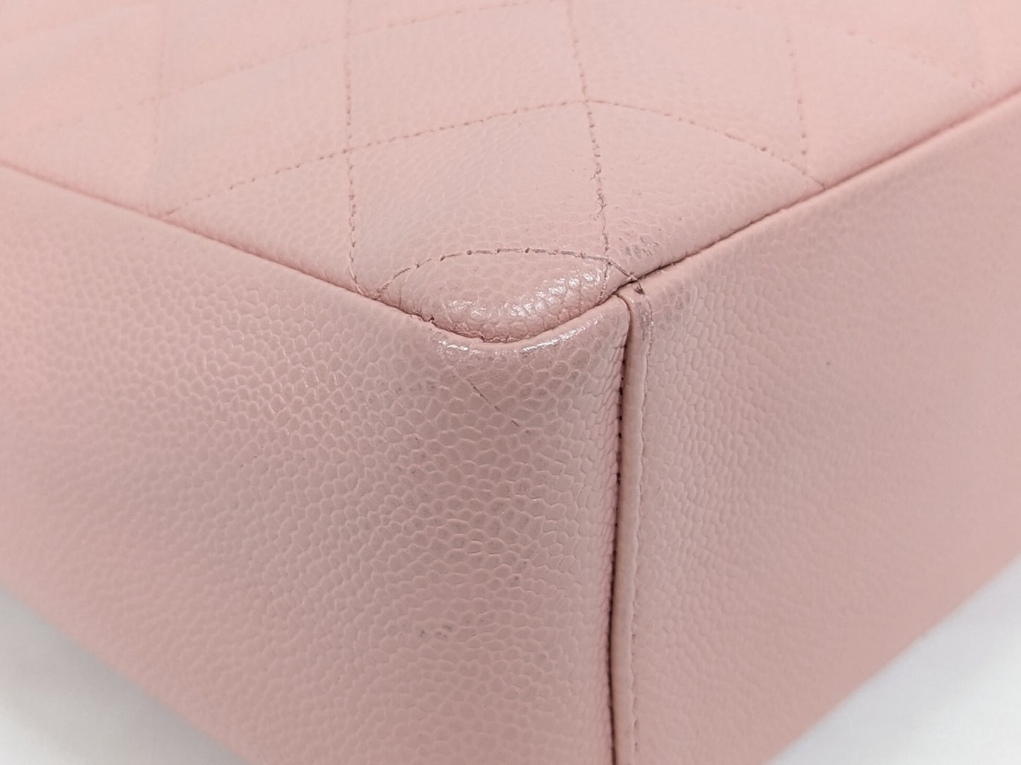 CHANEL Caviar Skin PST Pink Tote Bag