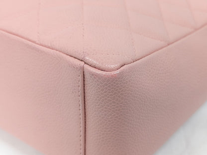 CHANEL Caviar Skin PST Pink Tote Bag