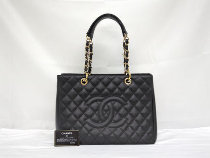 CHANEL Caviar Skin GST Tote Tote Tote Bag