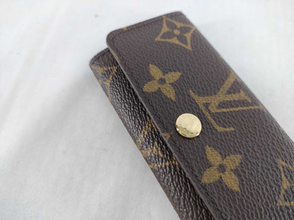 LOUIS VUITTON Monogram LV Key Case Key Case Key Case