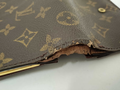 LOUIS VUITTON Monogram Louis Vuitton Serial Number Included Monogram 3-Piece Wallet Set LOUIS VUITTON Wallet