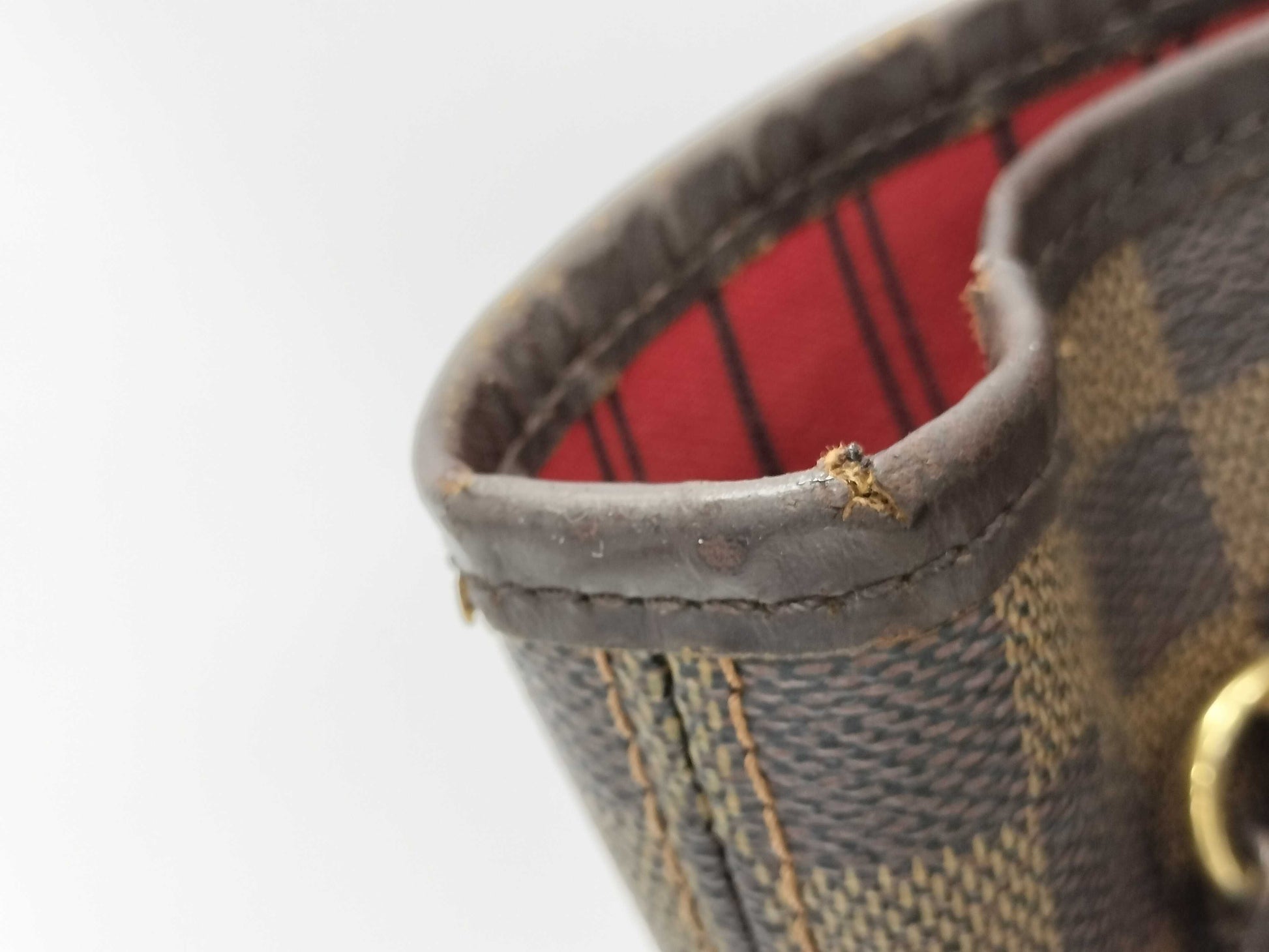 LOUIS VUITTON Damier Neverfull MM Tote Bag