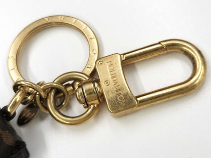 LOUIS VUITTON Monogram Tassel Bag Charm Key Case/Key Holder