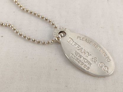 Tiffany&Co. Tiffany Oval Long Necklace Necklace