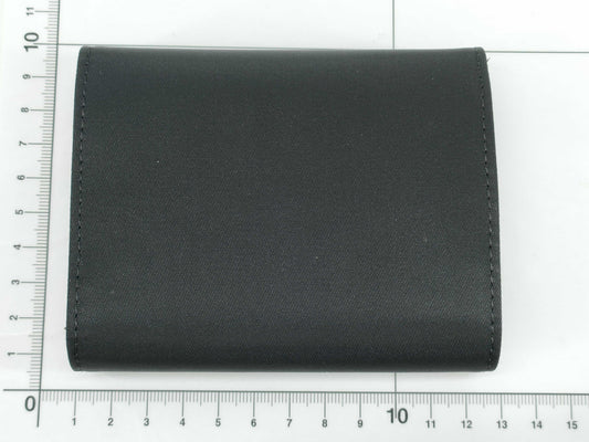 PRADA Nylon Prada Tri-Fold Wallet Triangle Logo Tesuto Safiano Wallet
