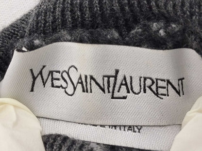 Yves Saint Laurent Knitted Turtle Top