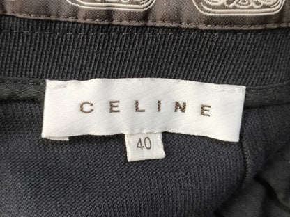 CELINE Triomphe Fittings CELINE Skirt Black Skirt
