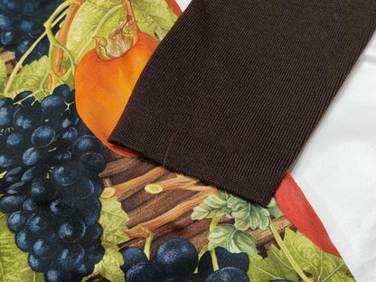 GUCCI GG Gold Button Gucci Fruit Pattern Fruit Silk Cardigan Cardigan