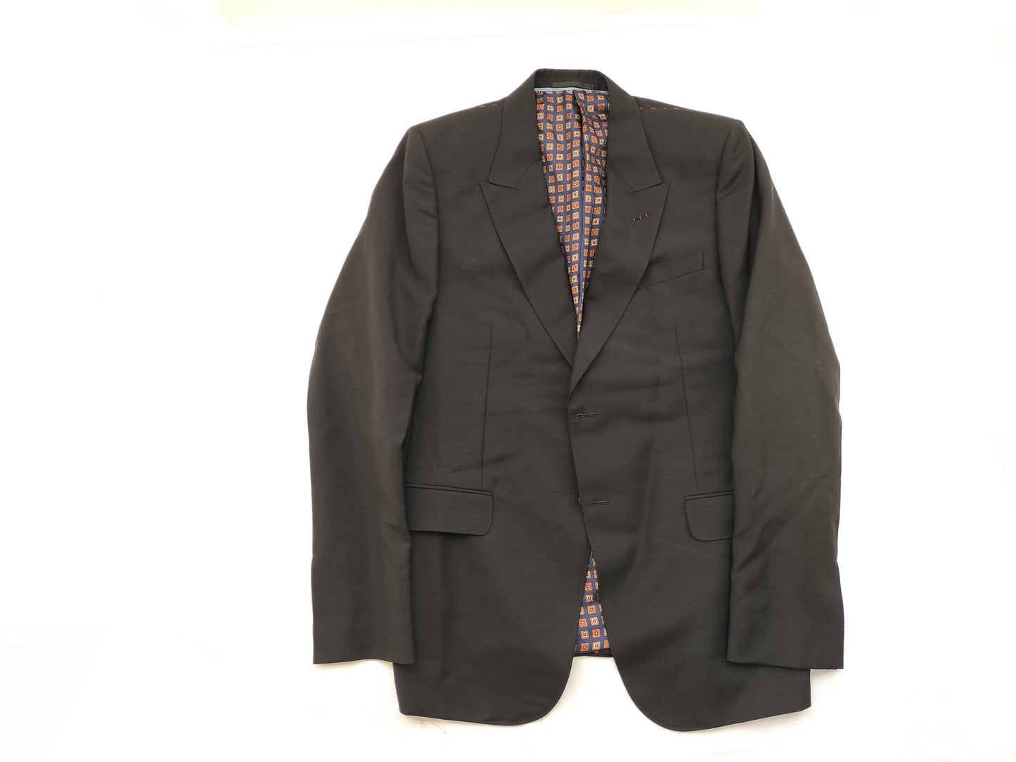 GUCCI Gucci Black Current Pattern Tailored Jacket Jacket