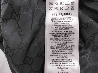 GUCCI Gucci GG Black Down Vest Vest