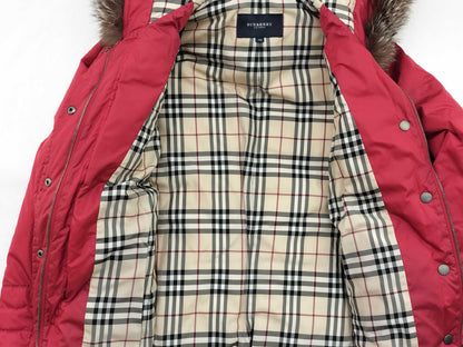 BURBERRY Fur Down Jacket Jacket