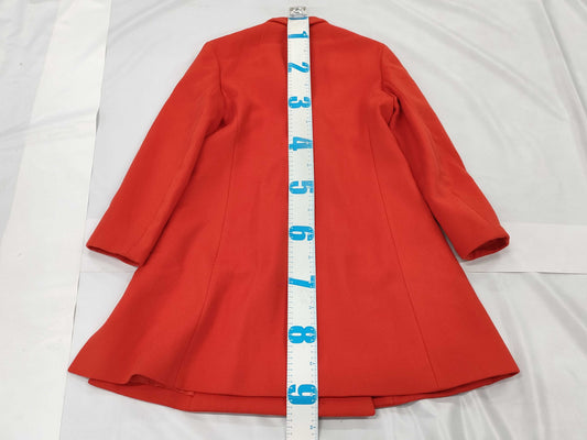 Dior 100% Cashmere ◎ Christian Dior Coat, Beautiful Silhouette, Red, Recent Model, Current Tag, Luxury Material, Size 40 Coat