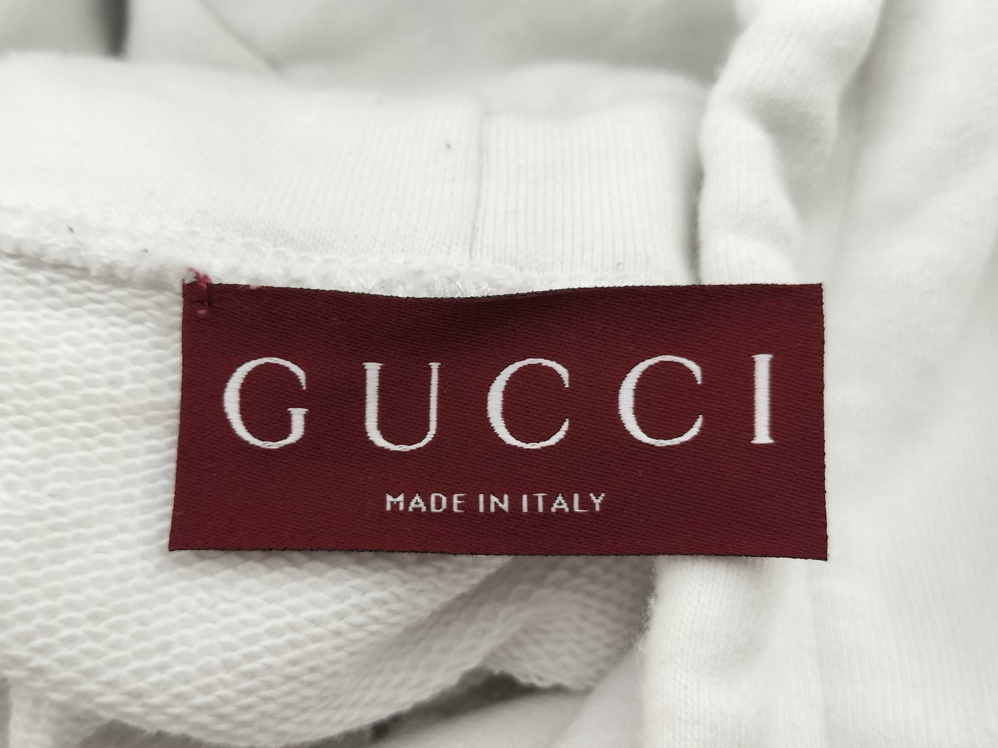 GUCCI Current Red Tag Gucci Hoodie Logo Ultra-Recent Model Top