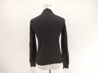 GUCCI Sherry Line Gucci Knit Black Red Green Top