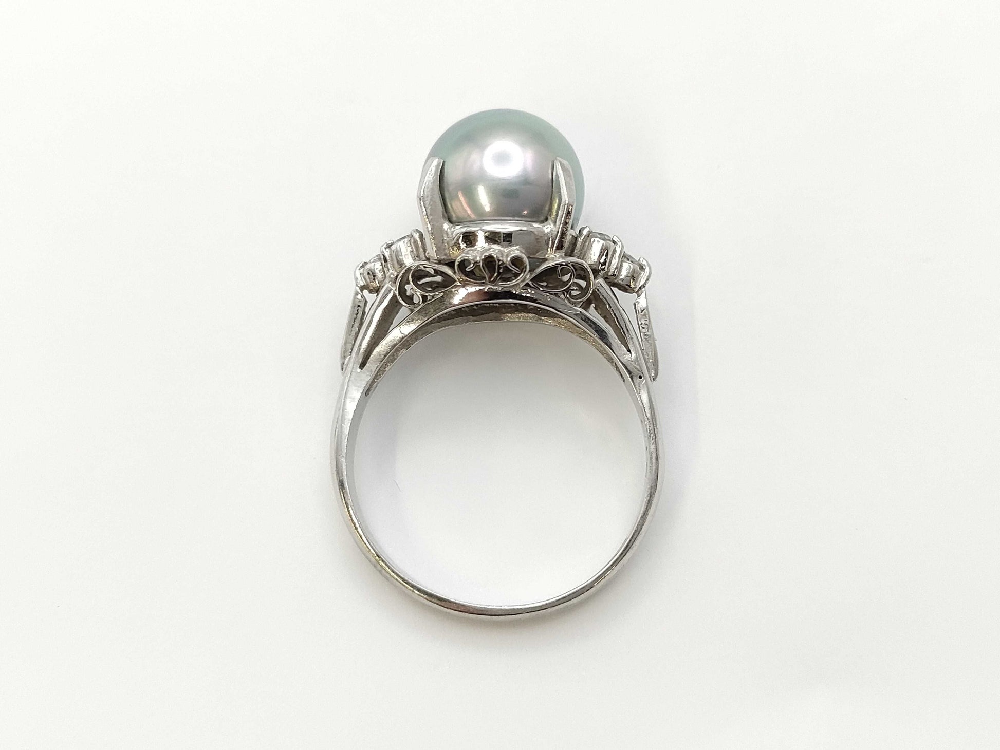 Pearl Diameter Approx. 9.7mm D012ct PM900 6.4G Ring 