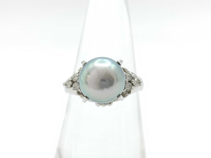 Pearl Diameter Approx. 9.7mm D012ct PM900 6.4G Ring 
