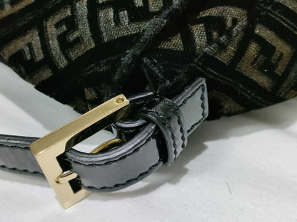 FENDI FENDI Fendi Mamma Bucket Velor Bag Shoulder Bag