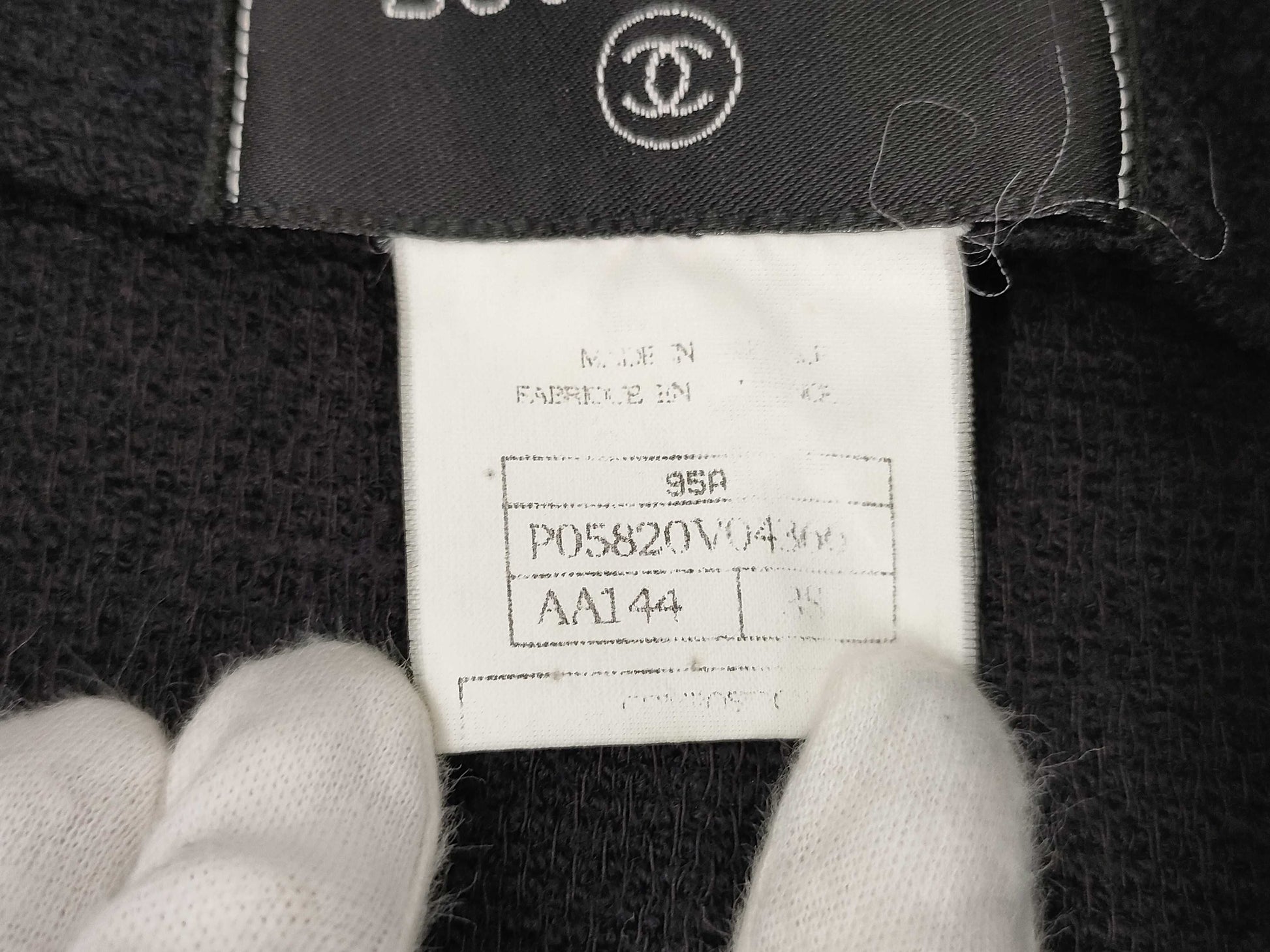 CHANEL 95A Coco Mark Chain 38 Coat