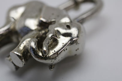 HERMES Cadena Elephant Charm
