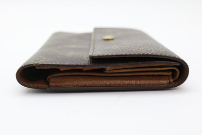 LOUIS VUITTON Monogram International Tri-Fold Wallet