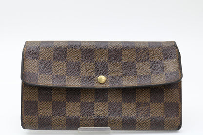 LOUIS VUITTON Damier Porte Monnaie Credit Wallet