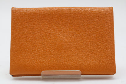 HERMES Calvi Card Case, Pass Case, Business Card Holder