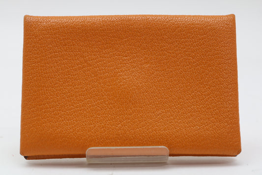HERMES Calvi Card Case, Pass Case, Business Card Holder