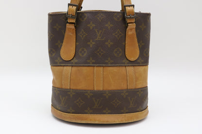 LOUIS VUITTON Monogram Bucket PM USA Tote Bag