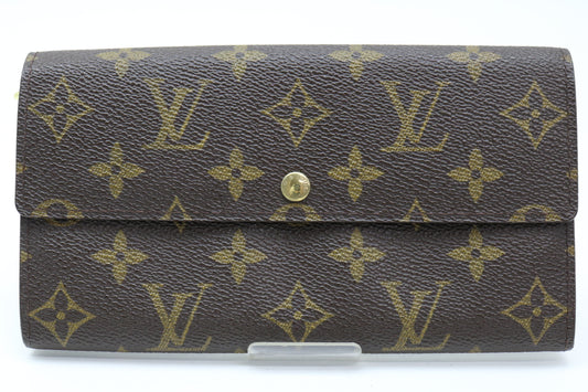 LOUIS VUITTON Monogram Long Wallet Wallet