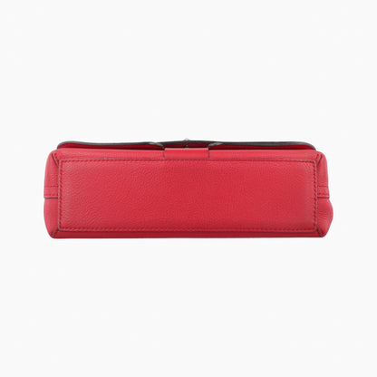 LOUIS VUITTON Verry Chain Bag Ruby Leather M44285FO 0168 Shoulder Bag