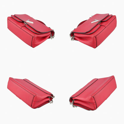 LOUIS VUITTON Verry Chain Bag Ruby Leather M44285FO 0168 Shoulder Bag