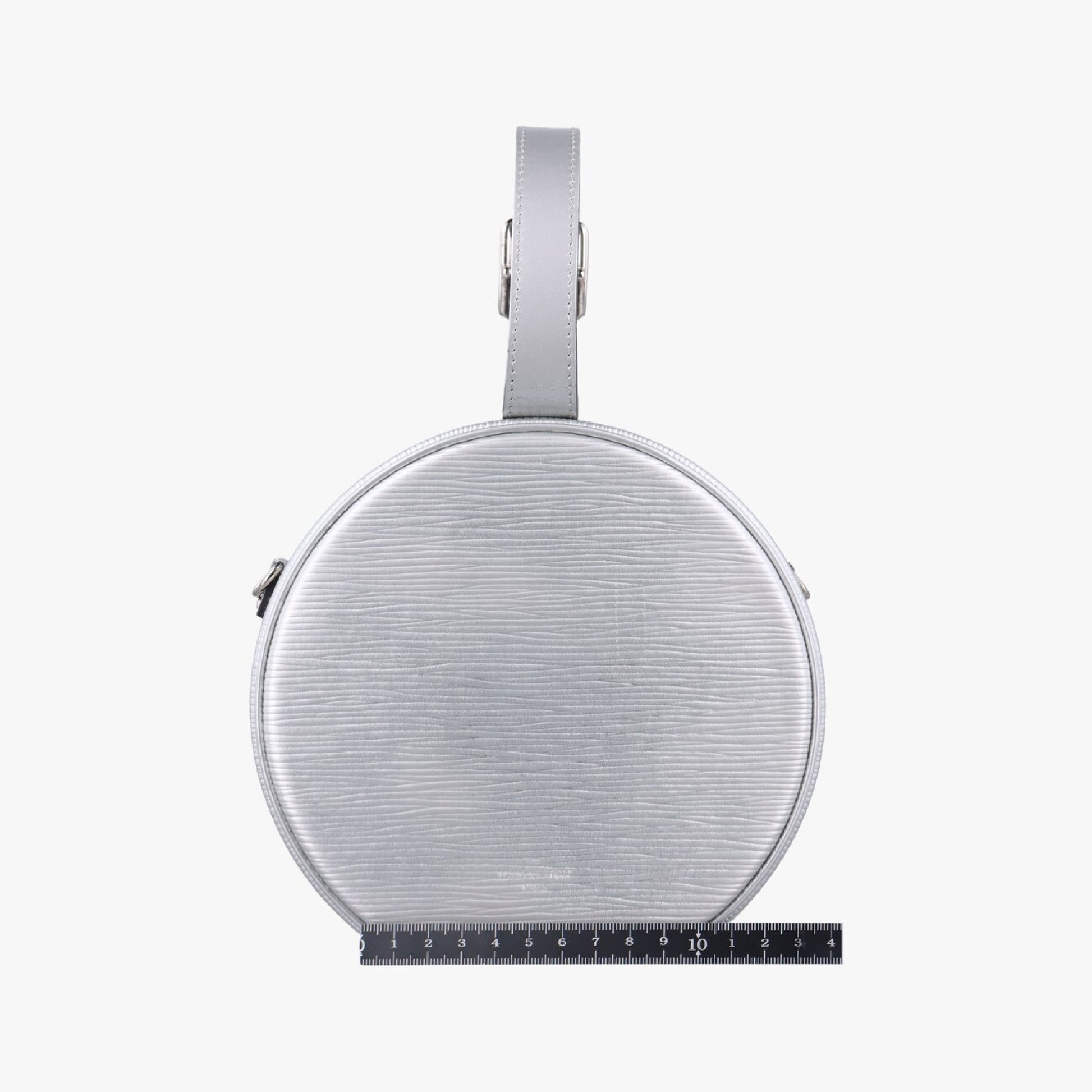 LOUIS VUITTON Petit Boit Chapeau Silver Epi M53074PL0158 Shoulder Bag