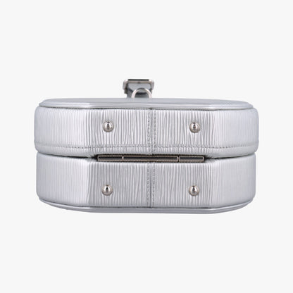 LOUIS VUITTON Petit Boit Chapeau Silver Epi M53074PL0158 Shoulder Bag