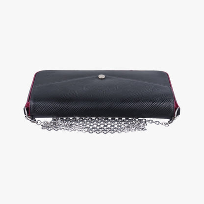 LOUIS VUITTON Pochette Felice Noir x Pink Epi M64579NZ2108 Shoulder Bag