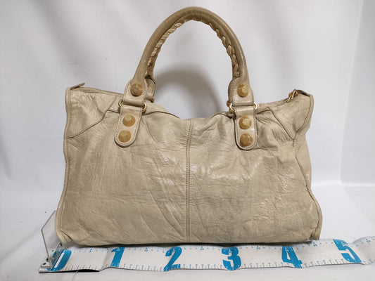 BALENCIAGA The City BALENCIAGA Balenciaga Handbag Tote Bag Leather The Giant City THE CITY Classic Handbag