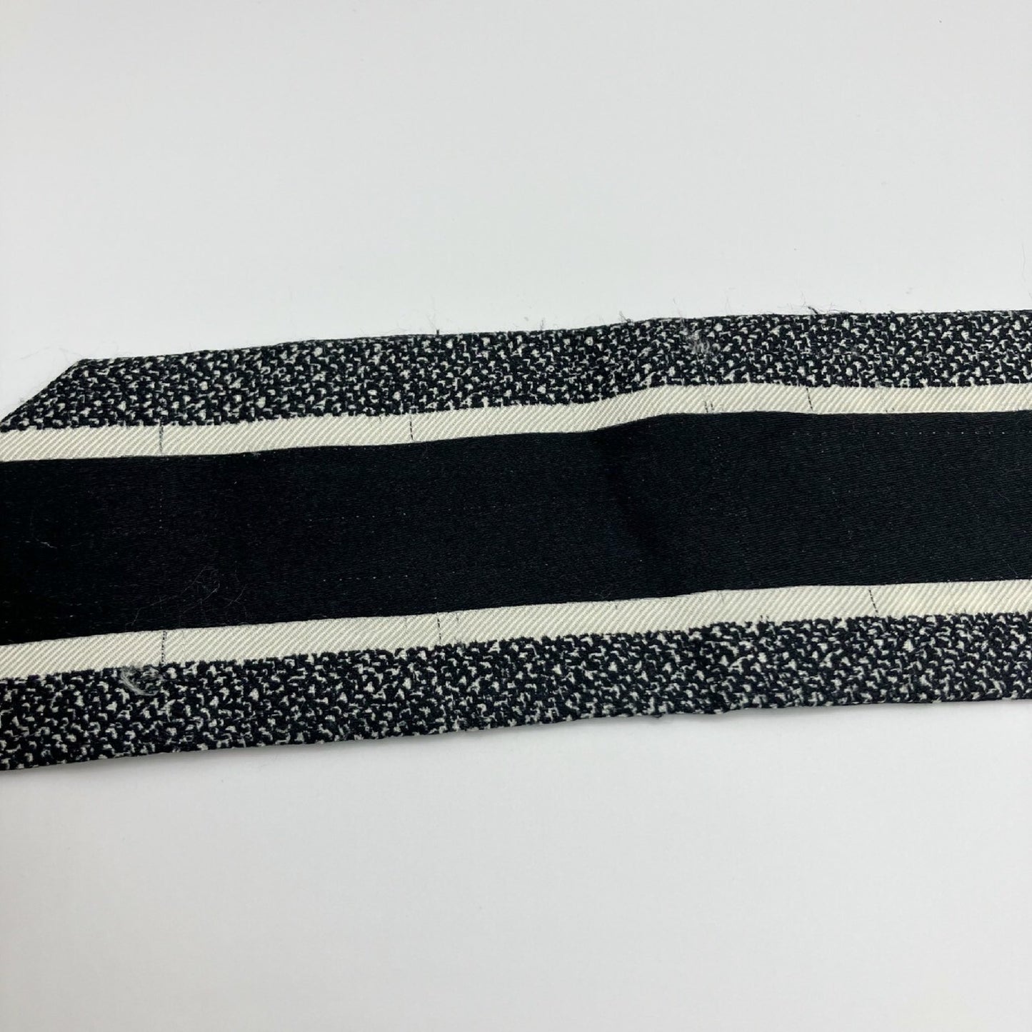 Dior Mitzah Silk Scarf, Houndstooth Pattern, Black Other Accessories