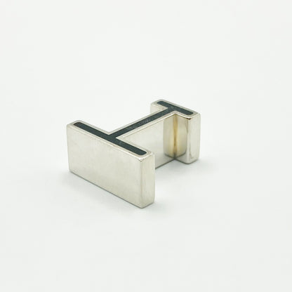 HERMES Cufflinks H Motif Silver Ag925 Cufflinks 19.5g Tie Clips & Cufflinks