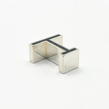 HERMES Cufflinks H Motif Silver Ag925 Cufflinks 19.5g Tie Clips & Cufflinks